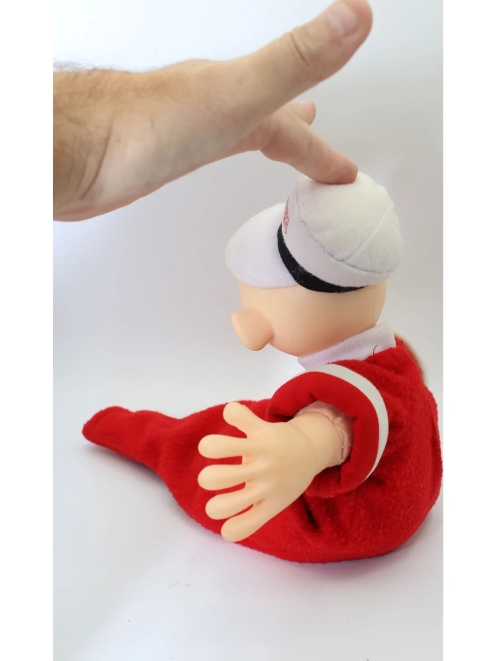 Vintage 1985 Presents King Feature Syndicates Popeye Swee'Pea Doll Rare 16